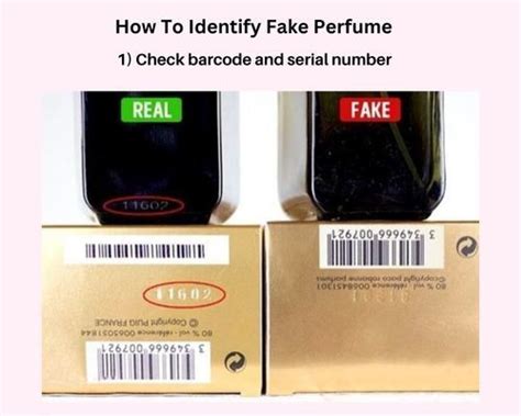 how to check perfume serial numbers.